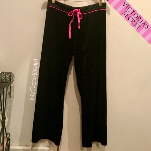 Victoria's Secret Pants - Victoria’s Secret Black Athleisure Lounge Pants! S